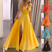 Isabelle Cooper | High-Slit Maxi Dress For Women