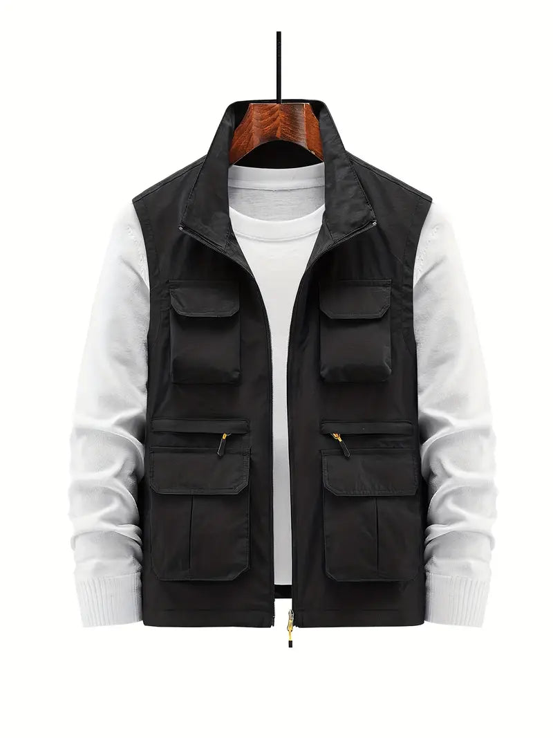 Marco Bellini | Utility Cargo Vest For Men
