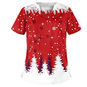 Meredith Fenlon | Autumn Print V-Neck T-Shirt For Women