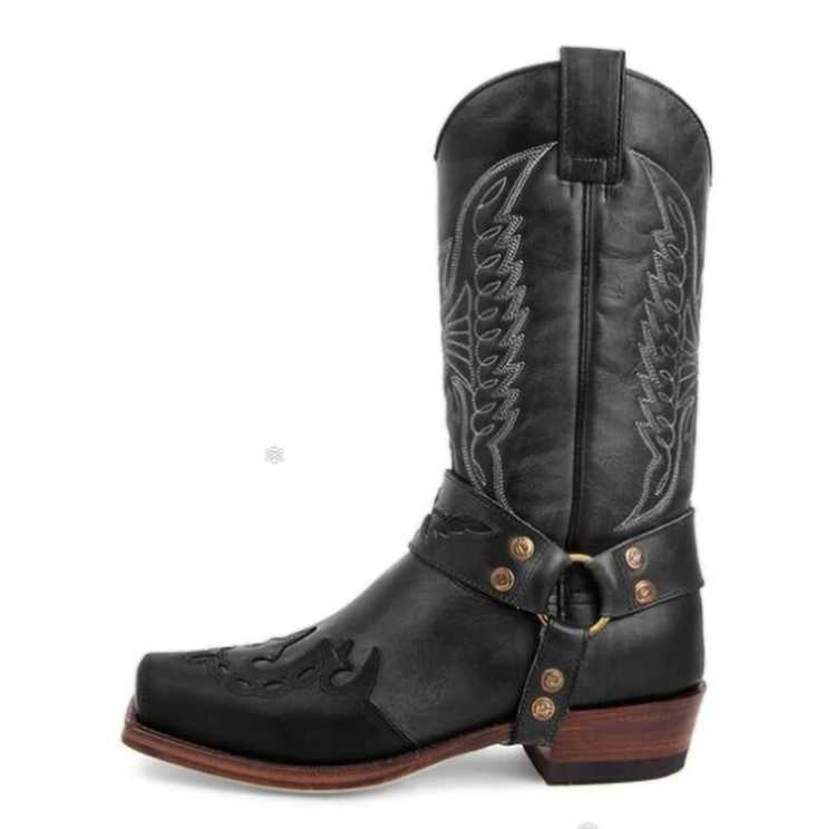 Brooke Anderson | Western Cowboy Mid-Calf Boots For Women