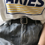 Retro Square Buckle Belt