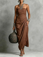 Matilda Robertson | Strapless Summer Dress For Women
