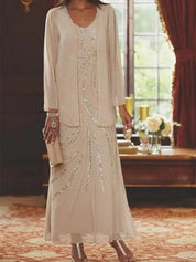 Bronte Hawker | Formal Dress With Matching Sequin Jacket