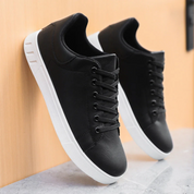 Matteo Sinclair | Minimalist Leather Sneakers For Men