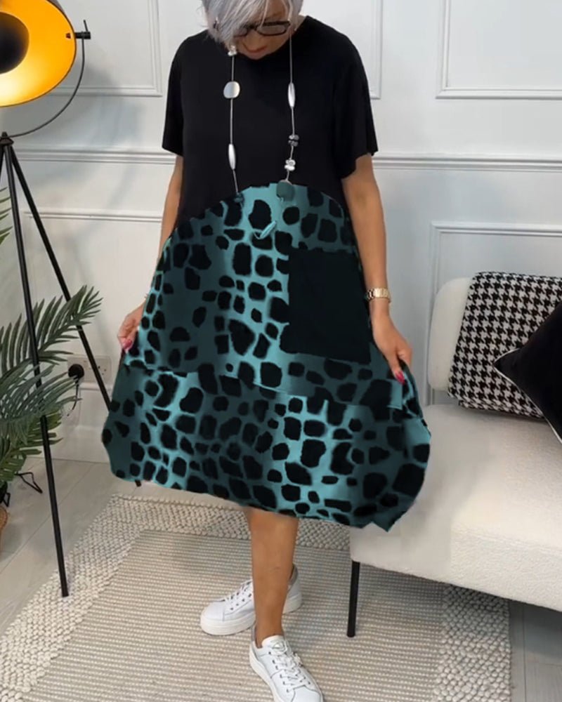 Lauren Sanders | Flowing Print Midi Dress For Women