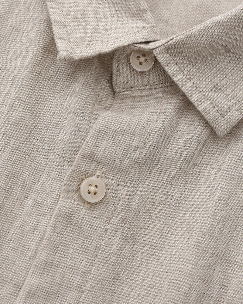 Matteo Ricci | Lightweight Linen Shirt with Relaxed Elegance For Men