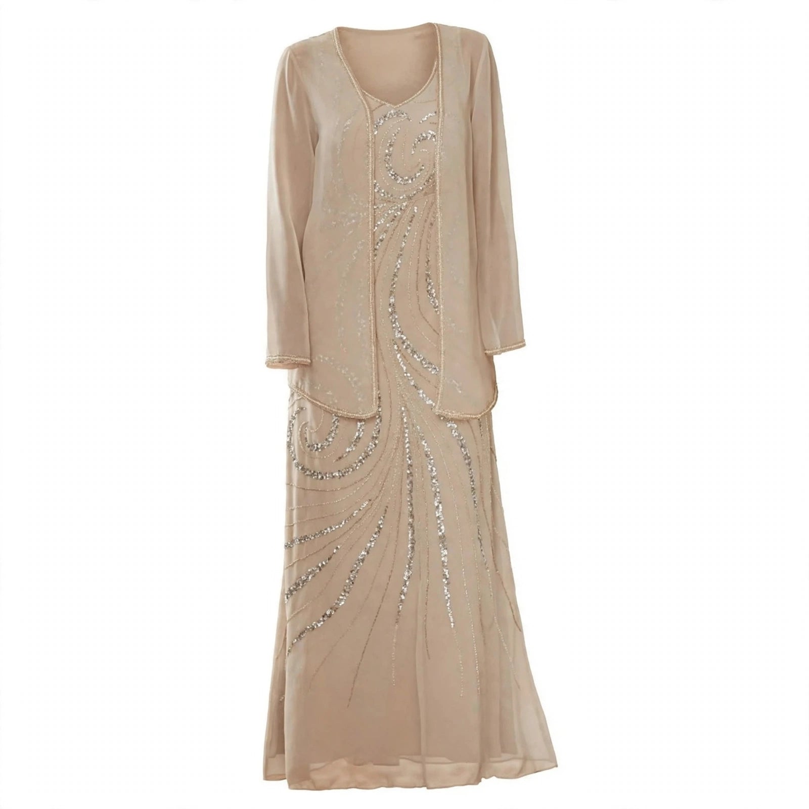 Bronte Hawker | Formal Dress With Matching Sequin Jacket