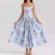Phoebe Hughes | Floral Print Maxi Dress For Women