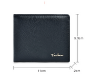 Cowhide Leather Card Wallet