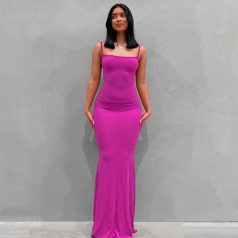 Sienna Clarke | Slim-Fit Cami Maxi Dress For Women