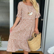 Emma Smith | Polka Dot Midi Dress For Women