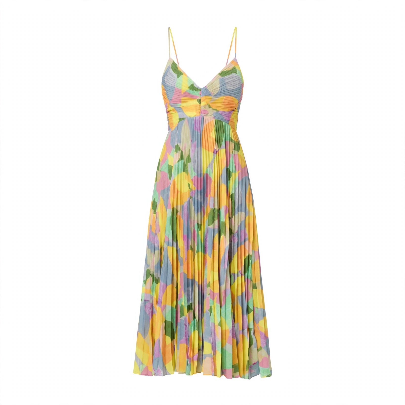 Amelia Sheppard | Pleated Floral Summer Dress For Women