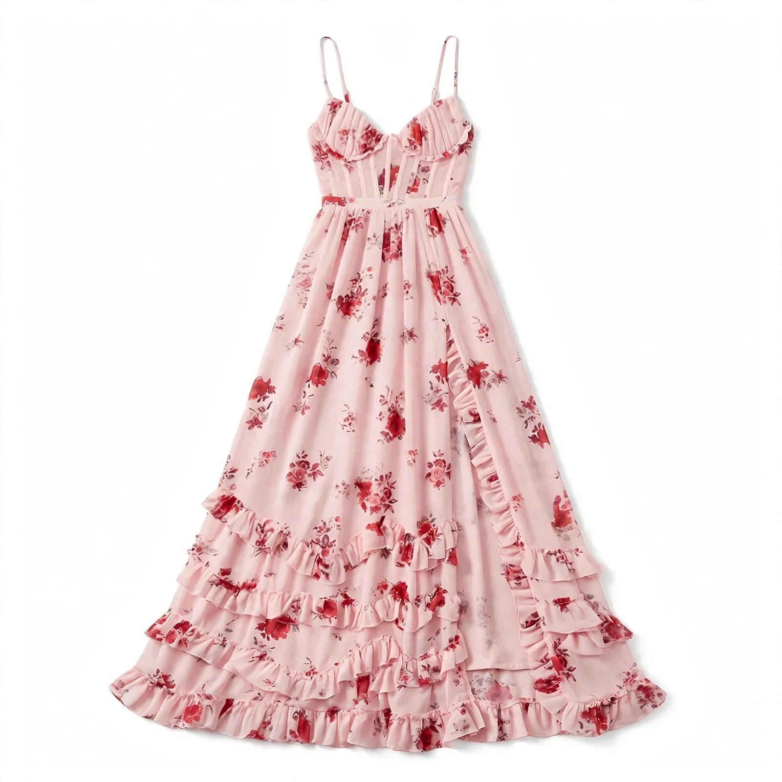 Amelia Holbrook | Floral Slit Maxi Dress For Women
