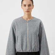 Charlotte Moreau | Cropped Balloon Sleeve Jacket For Women