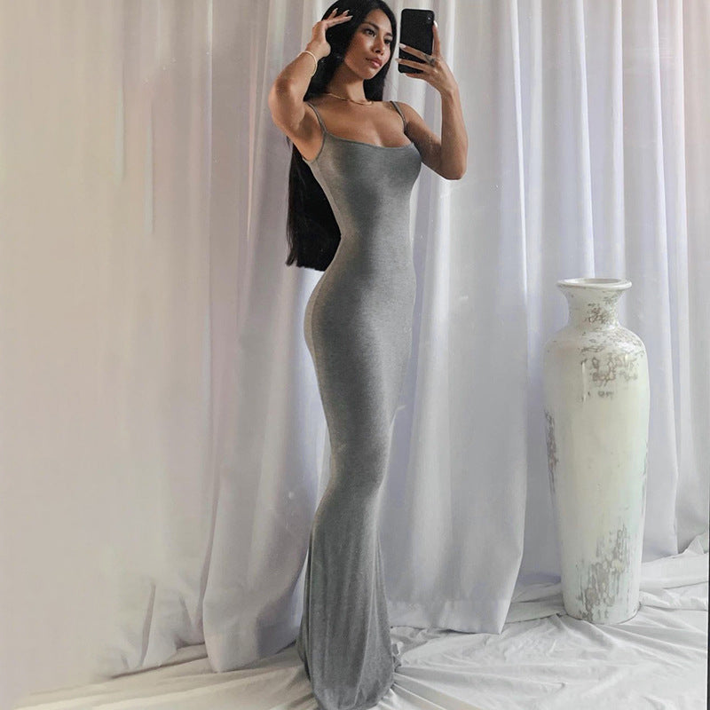 Sienna Clarke | Slim-Fit Cami Maxi Dress For Women
