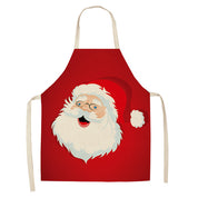 Merry Match | Red Santa Hat Christmas Apron Unisex
