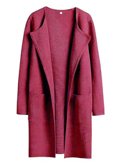 Camille Laurent | Elegant Longline Coat For Women