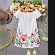 Ivy Bennett | Off-Shoulder Floral Mini Dress For Women
