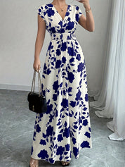 Sophie Barrett | Flowing Floral Maxi Dress For Women