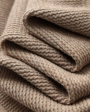 Lorenzo Virelli | Textured Knit Polo Sweater with Refined Minimalism For Men