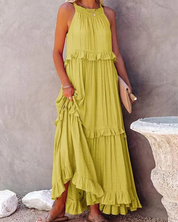 Harper Fletcher | Tiered Maxi Dress With Ruffle Detail