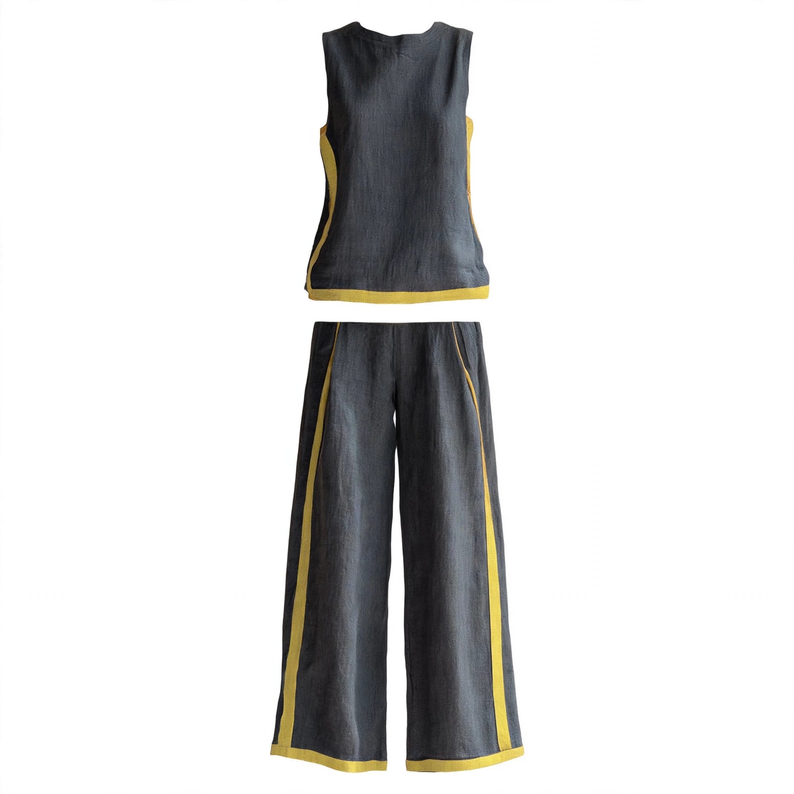 Ivy Blackwell | Cotton Linen Two-Piece Set For Women