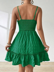 Grace Hughes | Breezy Ruched Mini Dress For Women