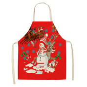 Merry Match | Red Santa Hat Christmas Apron Unisex