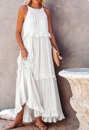 Amelia Turner | Tiered Ruffle Maxi Dress For Women