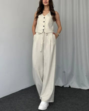 Scarlett Bexley | Wide Leg Two Piece Set For Women