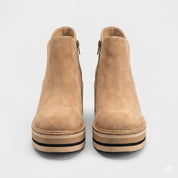 Camille Dubois | Elevated Platform Ankle Boots with Everyday Comfort For Women