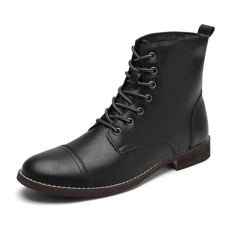 Cameron Sinclair | Leather Ankle Boots For Men