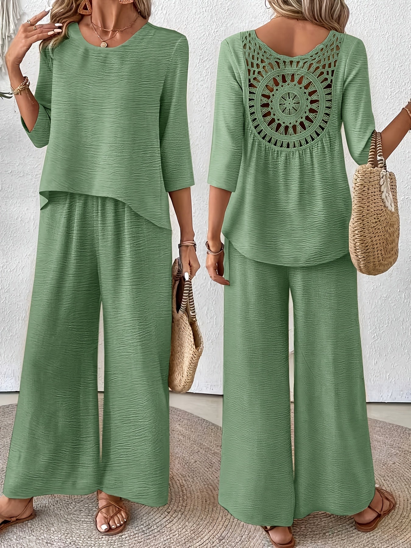 Piper Radley | Two-Piece Set With Crochet Back For Women