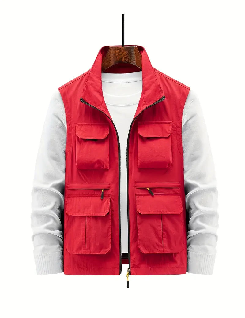 Marco Bellini | Utility Cargo Vest For Men