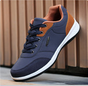 Harvey Dawson | Lace-Up Leather Sneakers For Men