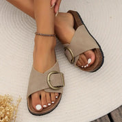 Arvessa Comfort | Orthopedic Buckle Sandals With Contoured Support