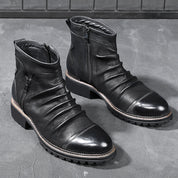 Marcus Bailey | Leather High-Top Boots For Men