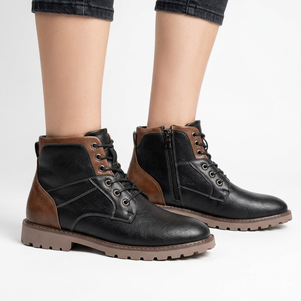 Marco Bellini | Premium Leather Combat Boots For Men