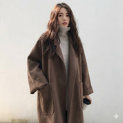 Camille Rousseau | Luxury Long Wool Coat For Women