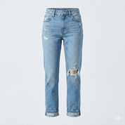 Camille Rousseau | Distressed Flared Denim Jeans With Vintage Edge (Women)