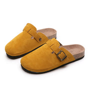Flaminia Penbridge | Suede-Look Buckle Clogs For Women