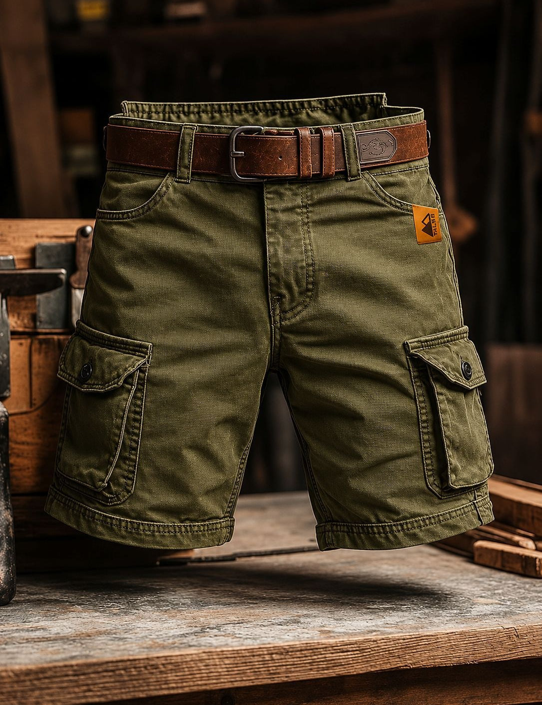 Grant Young | Cargo Utility Shorts For Men