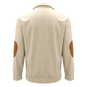 Lachlan Bennett | Corduroy Quarter-Button Sweatshirt For Men