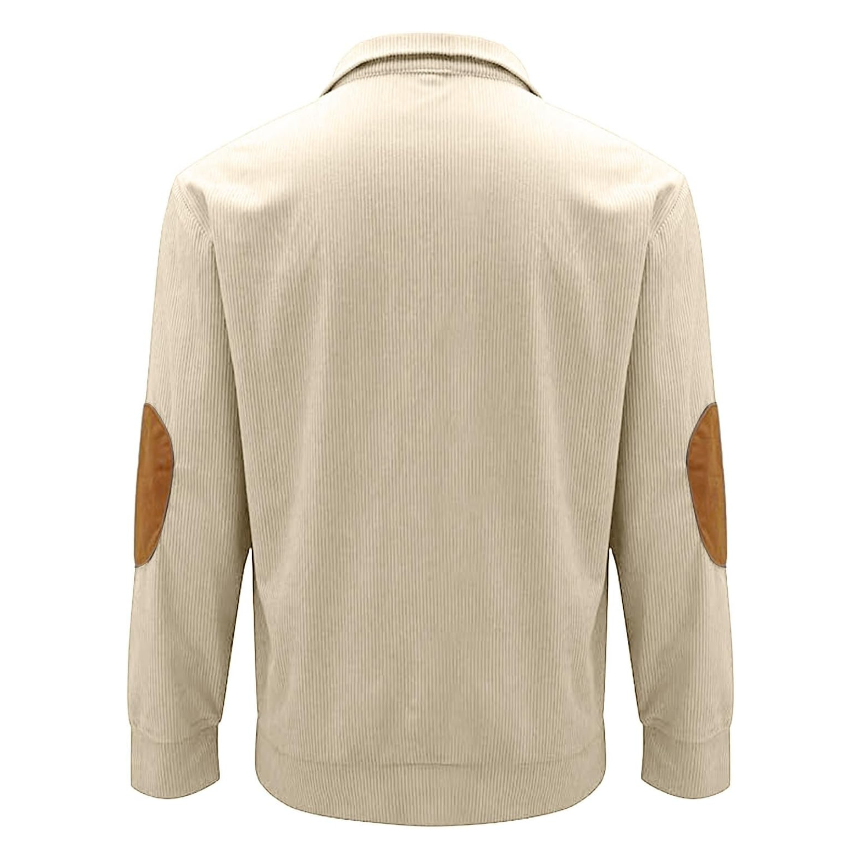 Lachlan Bennett | Corduroy Quarter-Button Sweatshirt For Men