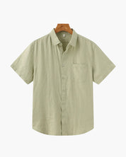 Matteo Ricci | Lightweight Linen Shirt with Relaxed Elegance For Men