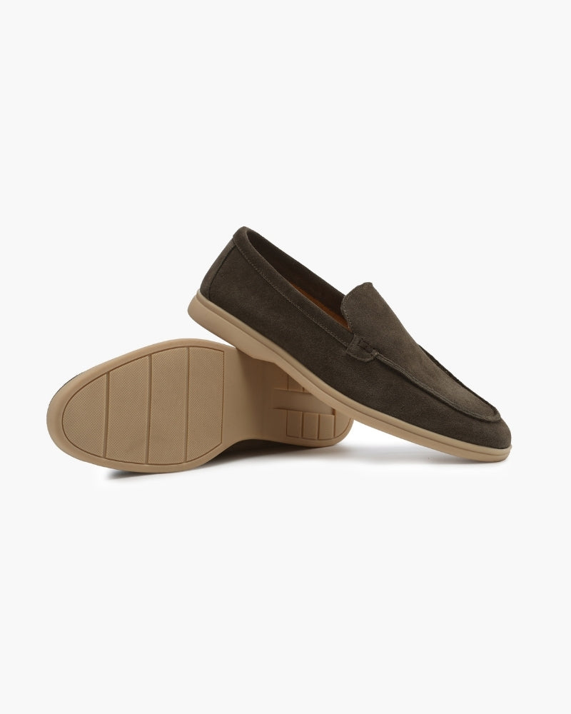 Giovanni Bellini | Suede Slip-On Loafers with Refined Comfort For Men