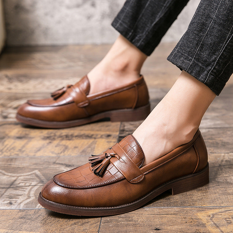 Ryan Mitchell | Tassel Loafer Leather Shoes For Men