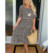 Emma Smith | Polka Dot Midi Dress For Women