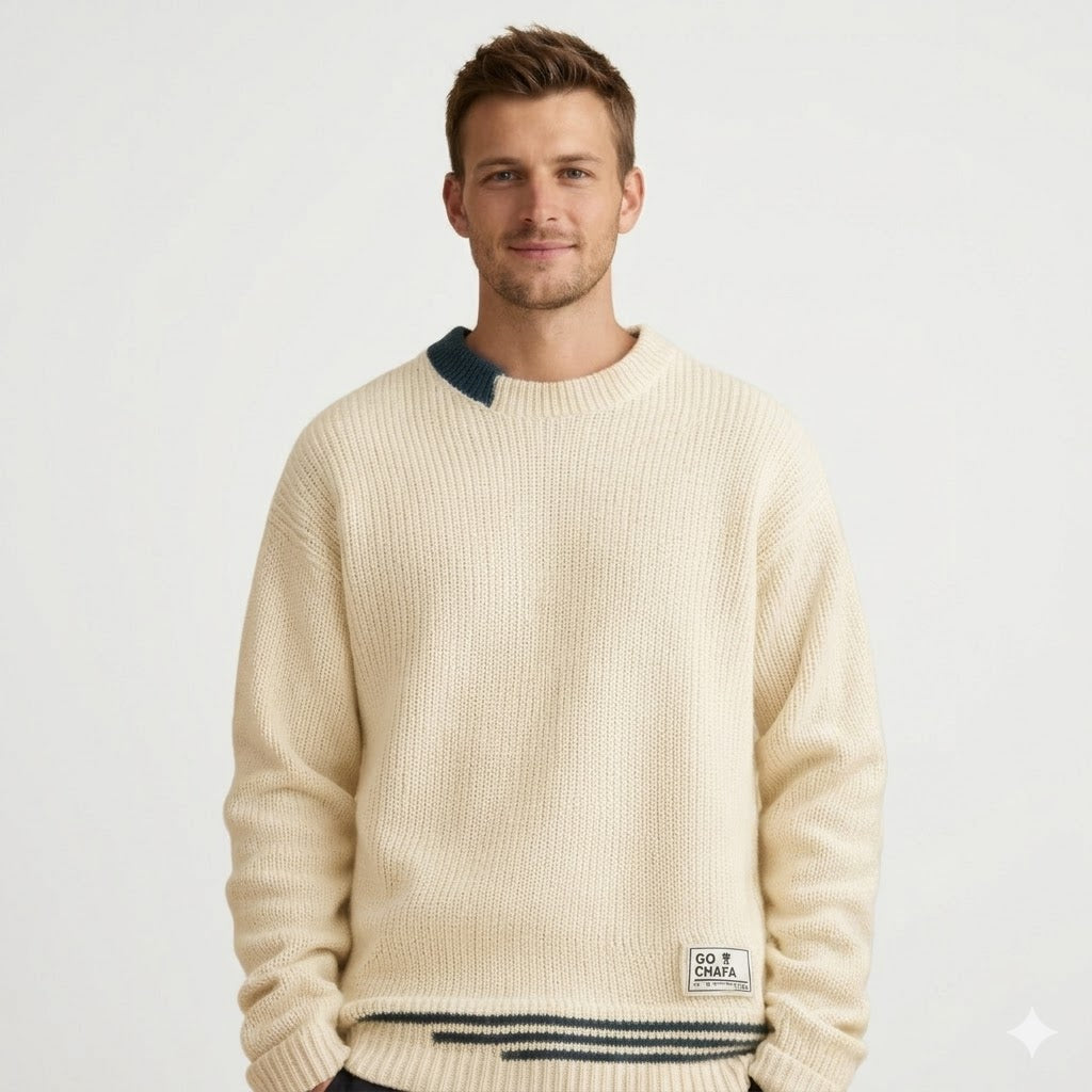 Noah Laurent | Luxury Outdoor Knit Sweater For Men