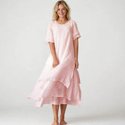 Eliza Thackeray | Ruffle Hem Maxi Dress For Women